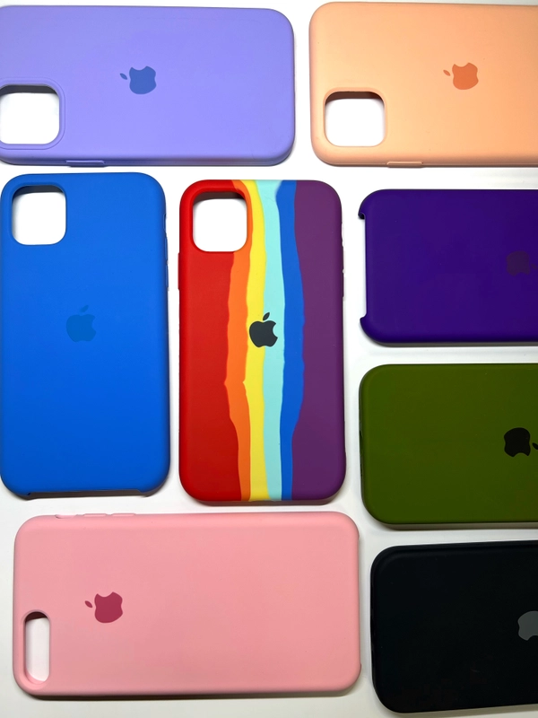 Чехол Silicone Case для Iphone 13,13Pro,12/12Pro,12ProMax,12mini,11,11Pro,11ProMax,7/8+,XS