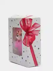 Тёмно-розовый мыло ручной работы "Тигрёнок в костюме"