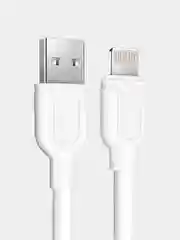 Белый кабель для зарядки iPhone usb lightning Айфон