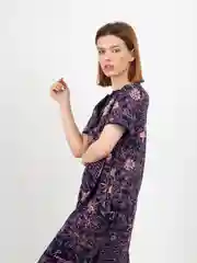 Туника женская, удлиненная, домашняя  "LILIANS"