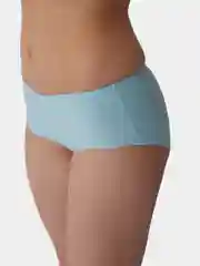 Голубой бесшовные женские трусы,  M-4XL