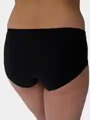 Черный бесшовные женские трусы,  M-4XL