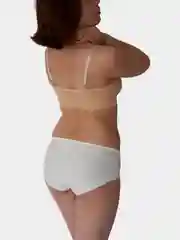 Белый бесшовные женские трусы,  M-4XL