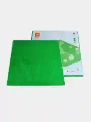 Зеленый платформа для конструктора 50*50 точек. Опорная, строительная пластина 40*40 см