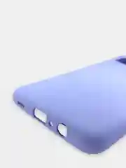 Алый чехол Samsung Galaxy A12 / M12, Галакси А12, силиконовый Silicone Cover с закрытым низом
