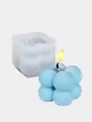 Кремовый форма для пирожных, заливки свечей "Bubbles, кубик"