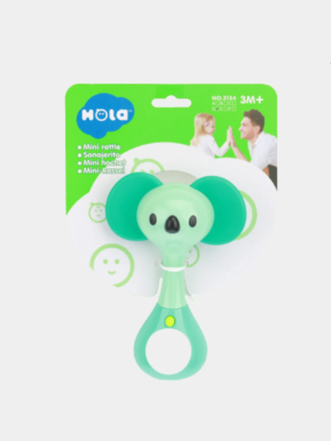 Погремушка-прорезыватель Hola Toys 3134 с музыкой и светом