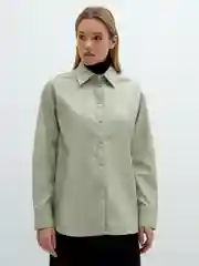 Блузка Женская ZARINA из экокожи