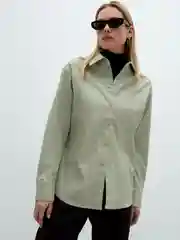 Блузка Женская ZARINA из экокожи