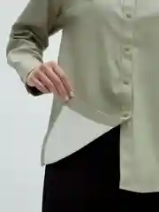 Блузка Женская ZARINA из экокожи