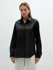 Блузка женская Zarina нарядная вечерняя черная