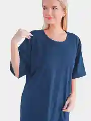 Синий футболка женская оверсайз больших размеров до 80 великан гигант oversize