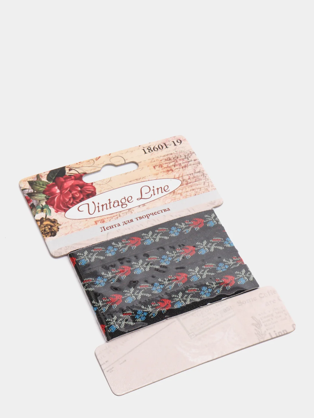 Набор декоративных лент Vintage Line "Цветы и орнаменты", 2 штуки, 5 комплектов