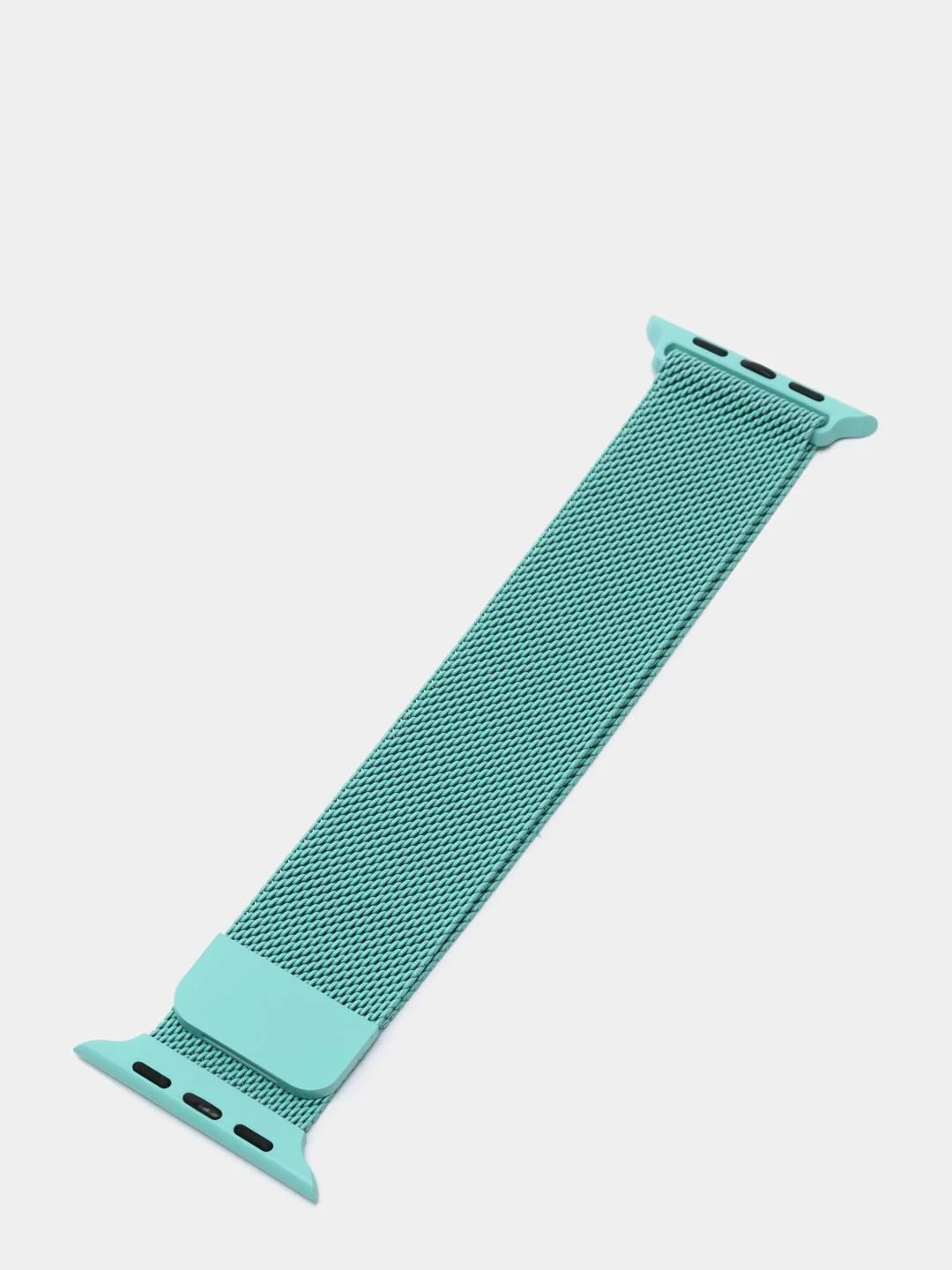 Бирюзовый ремешок для смарт - часов Apple Watch "Миланская петля", металлический браслет