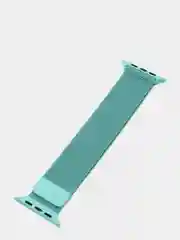 Бирюзовый ремешок для смарт - часов Apple Watch "Миланская петля", металлический браслет