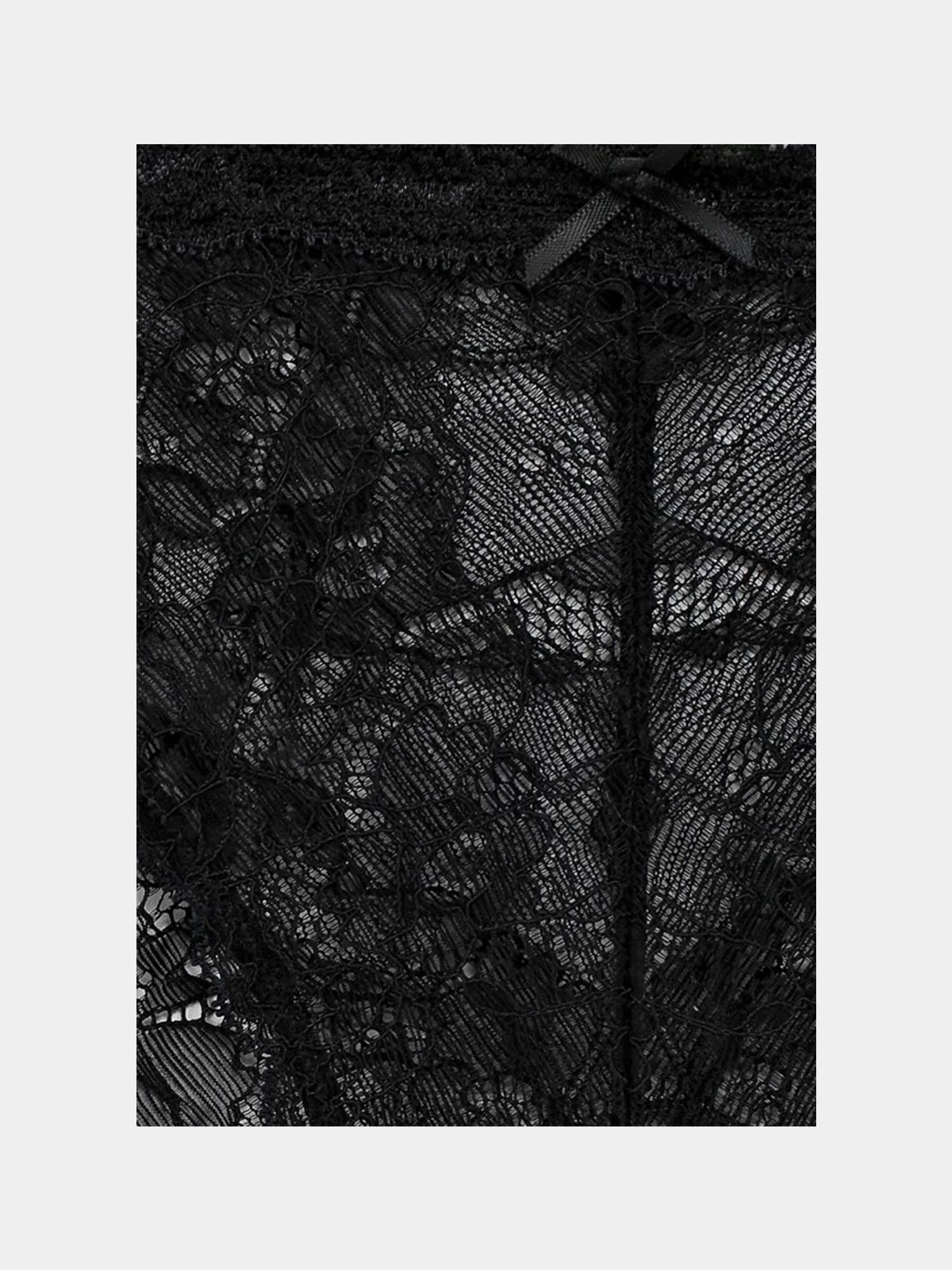 Черный трусики Vis-A-Vis Ds0327
