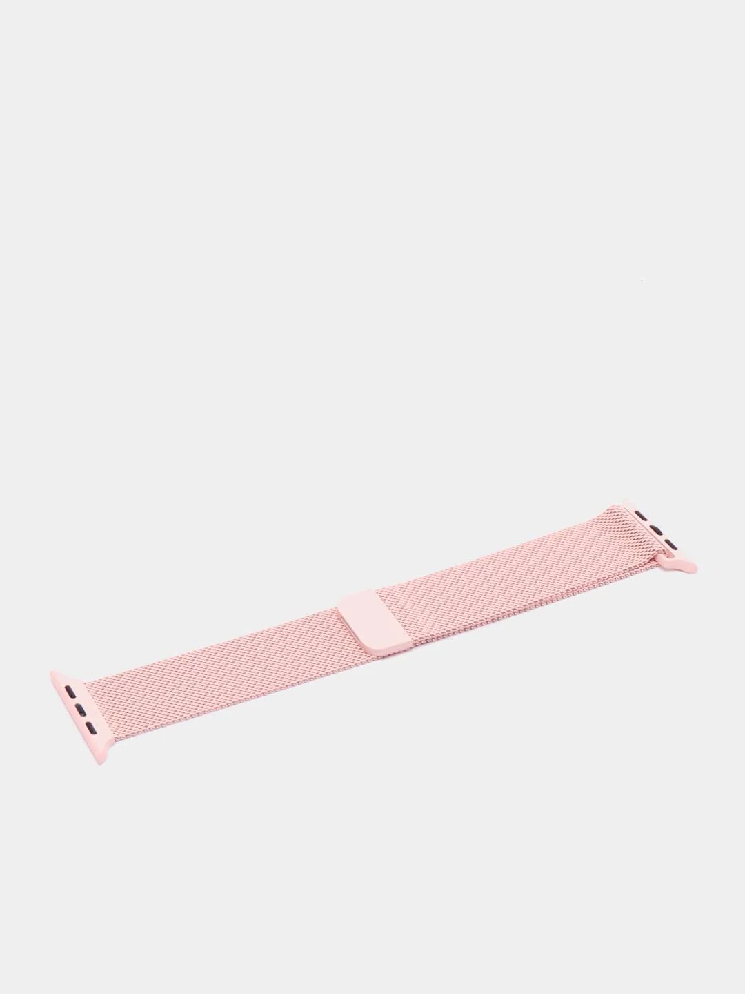 Пудровый ремешок для смарт - часов Apple Watch "Миланская петля", металлический браслет