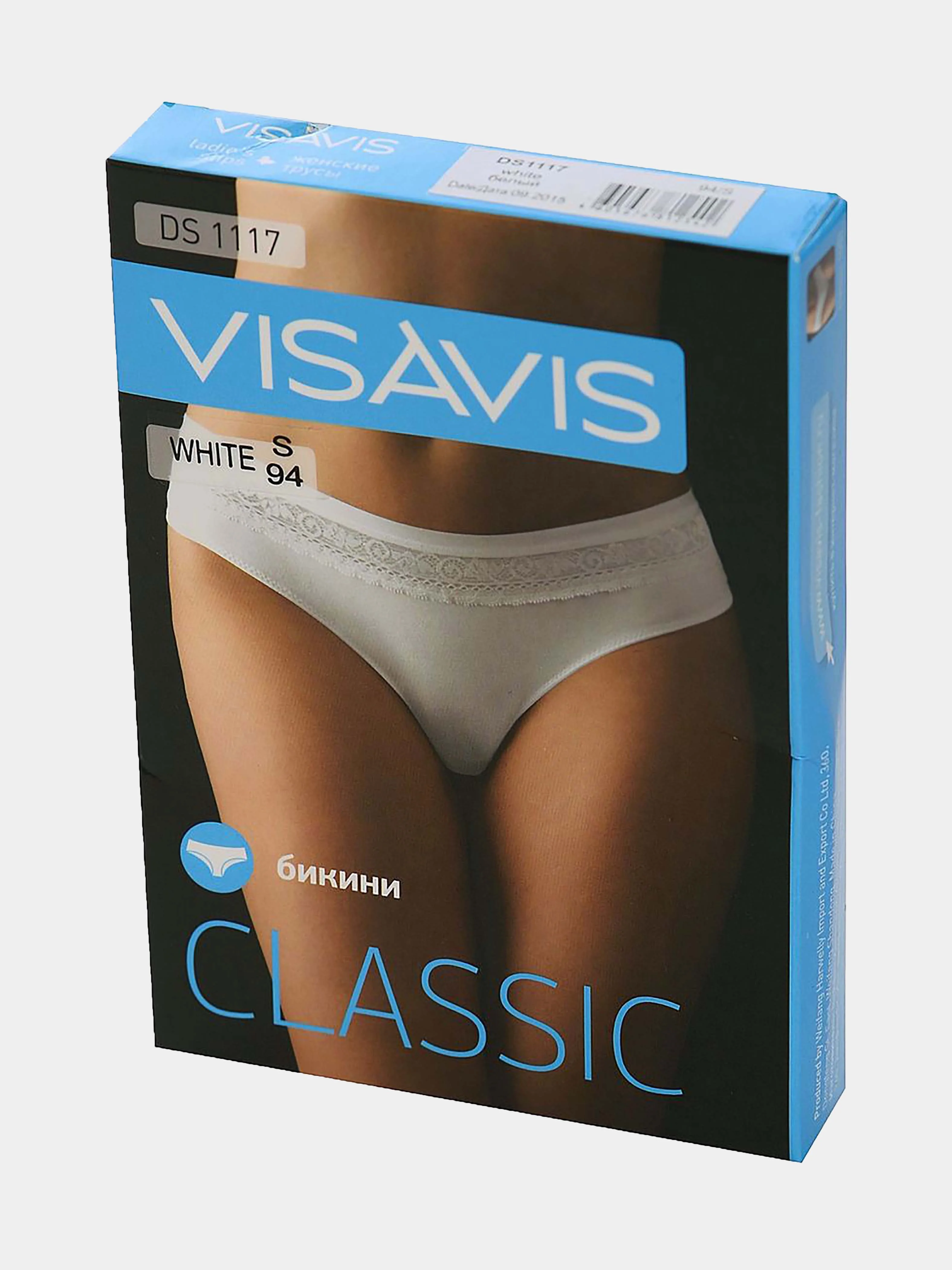 Белый трусики Vis-A-Vis Ds1117