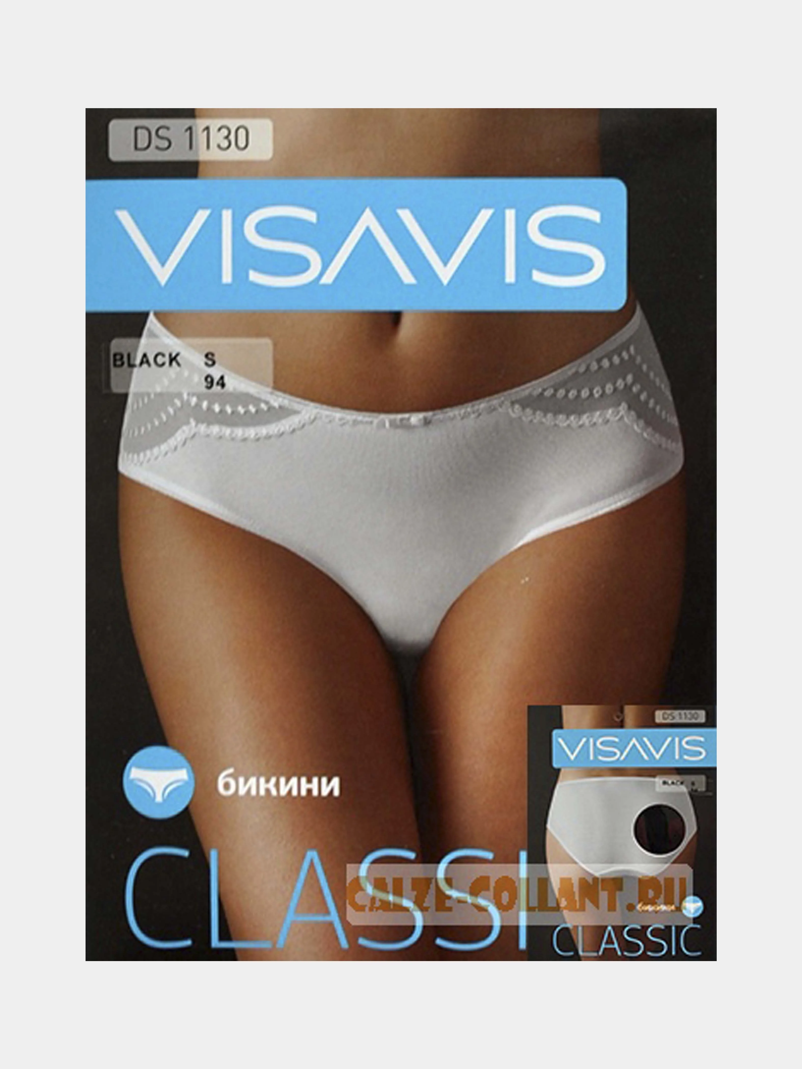 Белый трусики Vis-A-Vis Ds1130