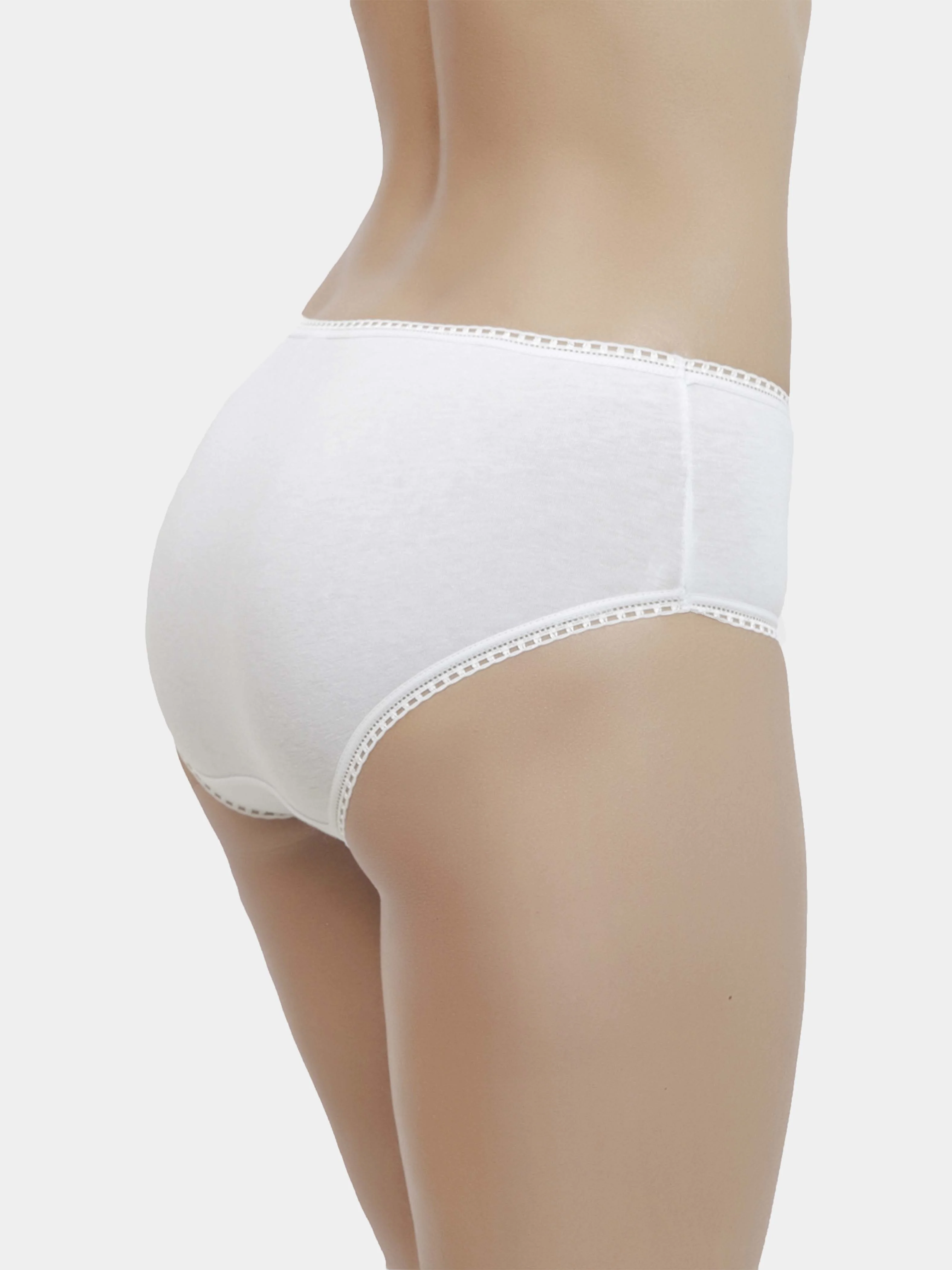 Белый трусики Vis-A-Vis Ds1153