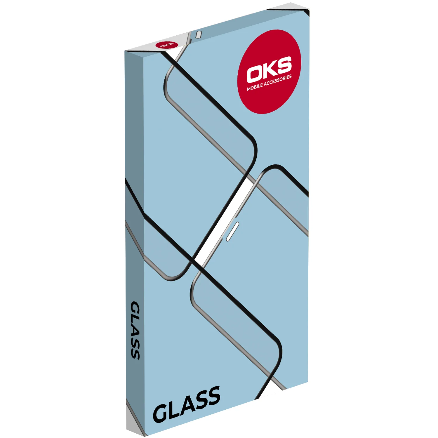 Белый стекло защитное 3D Glass с полным клеем для iPhone 6/6S, белая рамка
