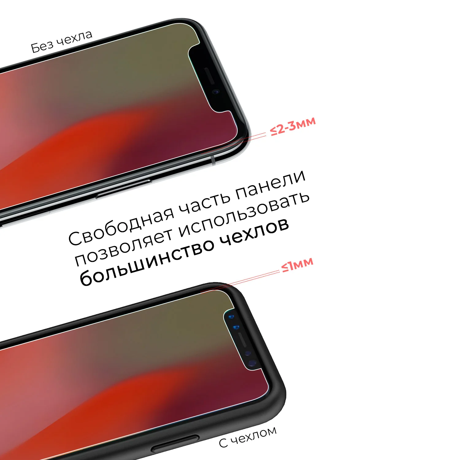 Белый стекло защитное 3D Glass с полным клеем для iPhone 6/6S, белая рамка