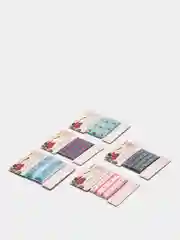 Набор декоративных лент Vintage Line: цветы, птенчики и ягоды, 5 штук