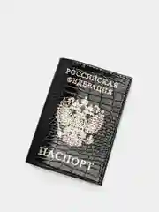 Обложка для паспорта "Под рептилию"