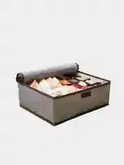 Угольный органайзер для хранения нижнего белья, 32*26*13 (12 ячеек). Кофр для нижнего белья