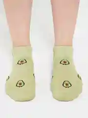 Носки хлопковые короткие женские, набор из 2-х пар