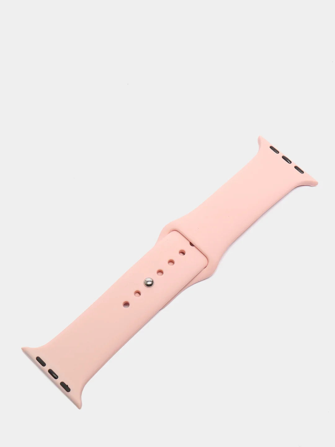 Пудровый силиконовый ремешок для Apple Watch 42/44S