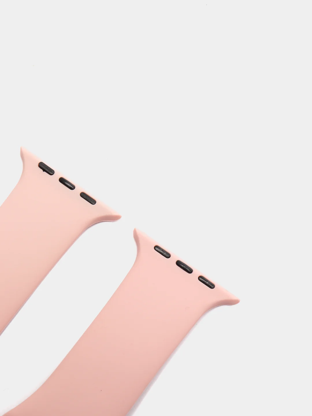 Пудровый силиконовый ремешок для Apple Watch 42/44S