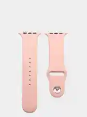 Пудровый силиконовый ремешок для Apple Watch 42/44S