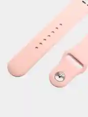 Пудровый силиконовый ремешок для Apple Watch 42/44S