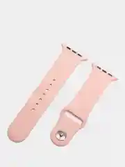 Пудровый силиконовый ремешок для Apple Watch 42/44S