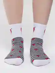 Алый носки женские дезодорирующие "СЕРДЦЕ"