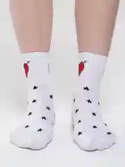 Слоновая кость носки женские дезодорирующие "СЕРДЦЕ"