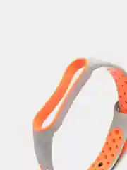 Оранжевый силиконовый ремешок для Mi Band 5