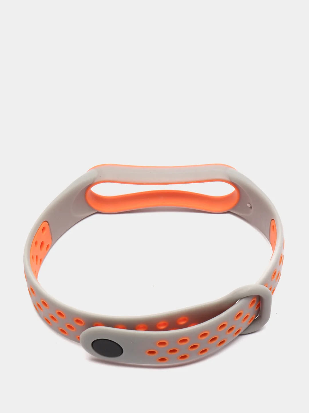 Оранжевый силиконовый ремешок для Mi Band 5