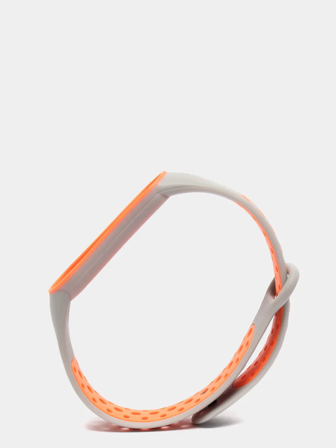 Оранжевый силиконовый ремешок для Mi Band 5