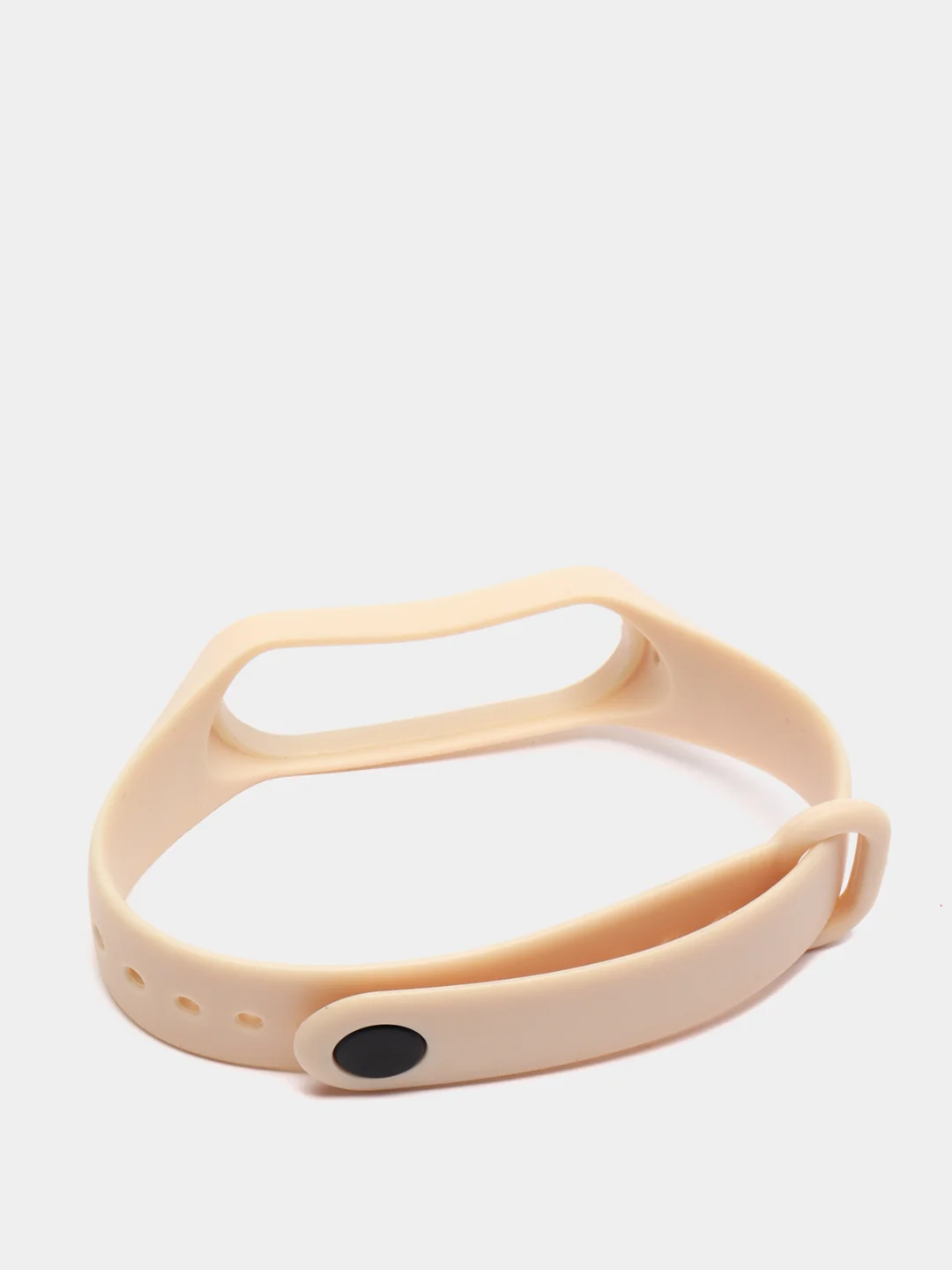 Бежевый силиконовый ремешок для Xiaomi Mi Band 3 / 4