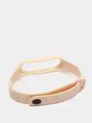 Бежевый силиконовый ремешок для Xiaomi Mi Band 3 / 4