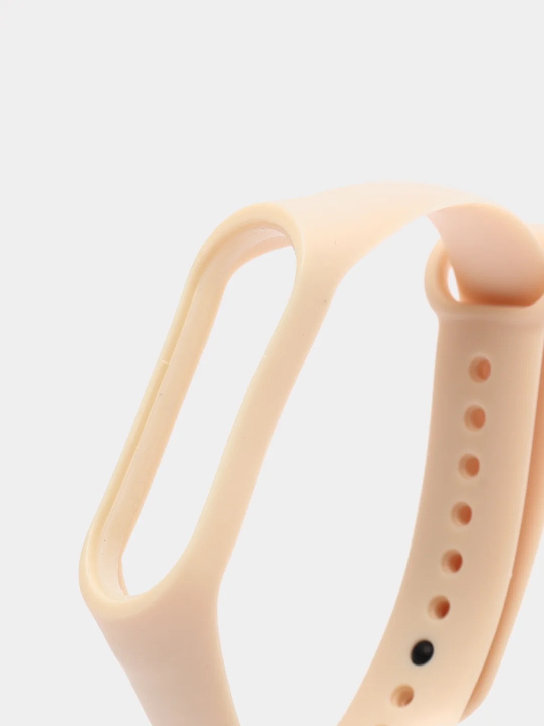 Бежевый силиконовый ремешок для Xiaomi Mi Band 3 / 4