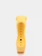 Желтый силиконовый ремешок для Xiaomi Mi Band 3 / 4