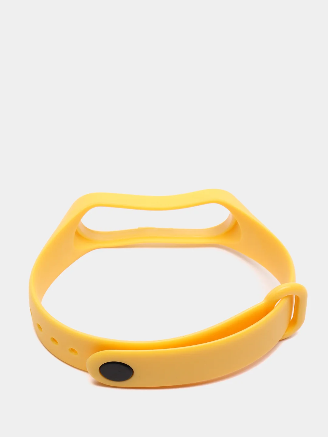Желтый силиконовый ремешок для Xiaomi Mi Band 3 / 4