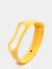 Желтый силиконовый ремешок для Xiaomi Mi Band 3 / 4