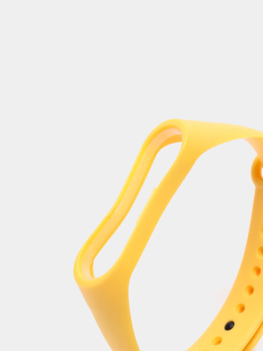 Желтый силиконовый ремешок для Xiaomi Mi Band 3 / 4