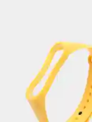 Желтый силиконовый ремешок для Xiaomi Mi Band 3 / 4