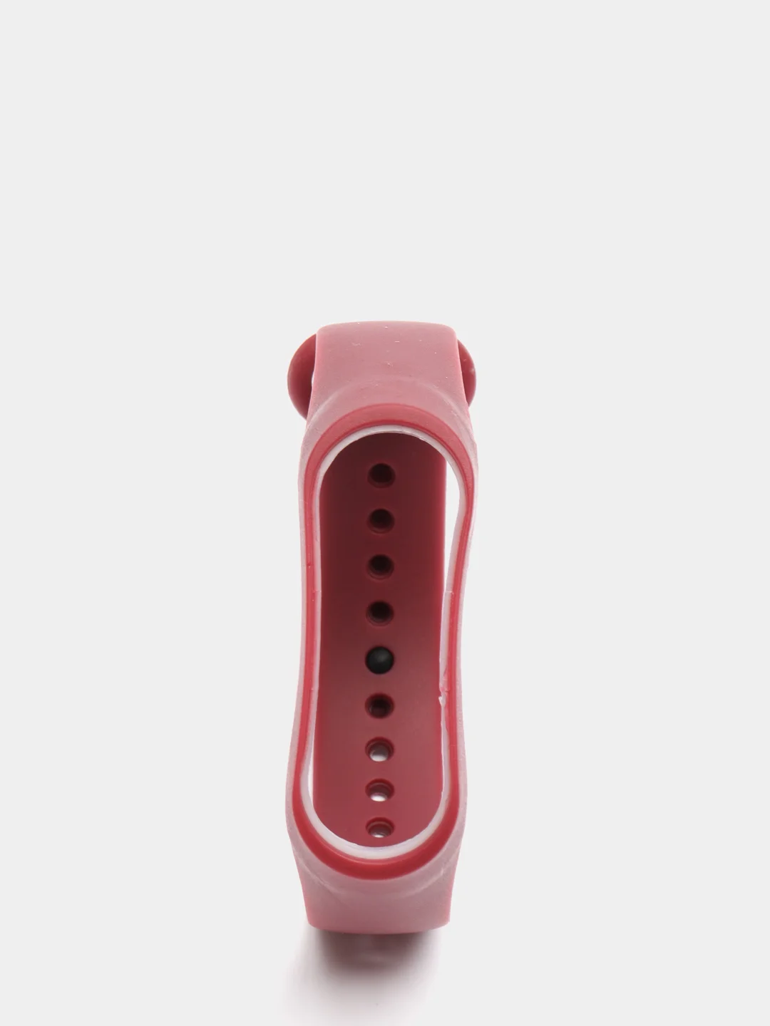Багровый силиконовый ремешок для Xiaomi Mi Band 3 / 4