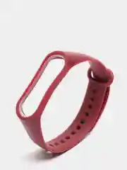 Багровый силиконовый ремешок для Xiaomi Mi Band 3 / 4